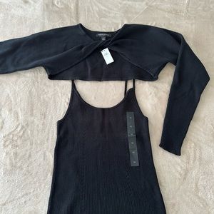 Banana Republic front twist sweater set